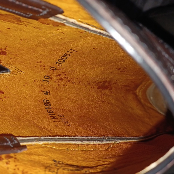 Lucchese Men Cowboy Boots. Size 10 Brown - Picture 10 of 11